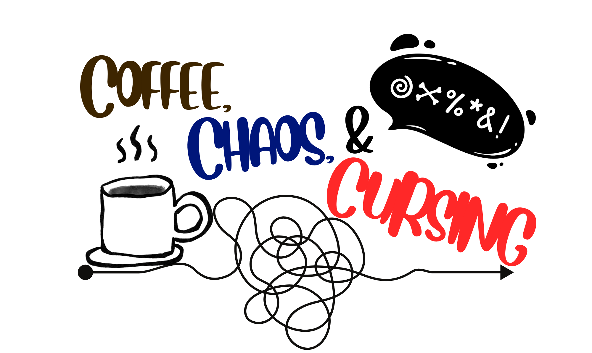 Coffee, Chaos & Cursing Logo